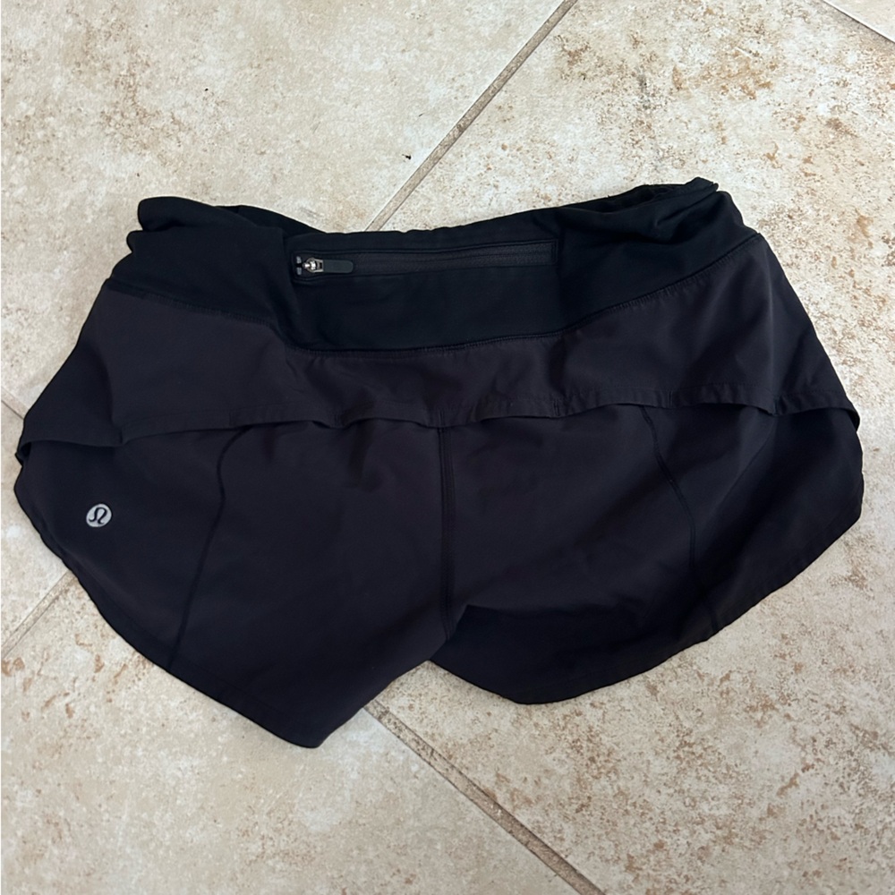 Black Speed Up Shorts